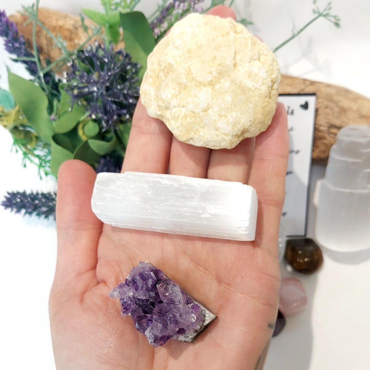 My 1st Crystal's Personalised Starter Box, Unique Gift for Young Explorers! Children's Birthday & Christmas Crystal Box, Kids Crystals Gift.