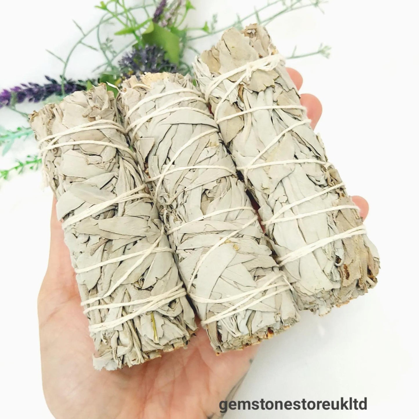 Go Smudge Yourself Wall Plaque Kit, Includes White Sage Smudge Stick & 14cm Scallop Shell. Choose Full Set or Individual Items, UK Seller