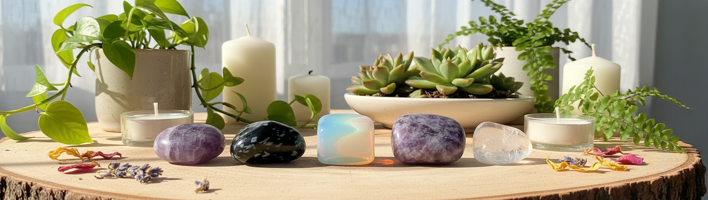 The Essential Crystal Collection, 21 Pieces Crystal Kit, Christmas Crystal Gift, Popular Tumbled Crystals, Crystal Starter Set for Her/Him.