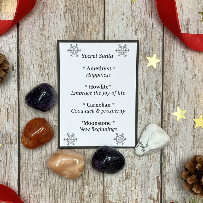 Christmas Flat Lay Crystal Gift