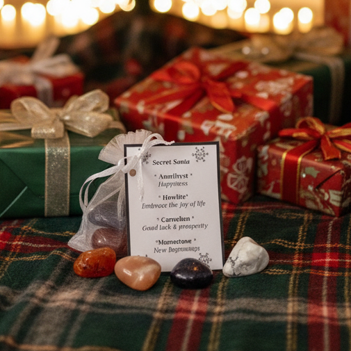 Crystal Gift Under Tree