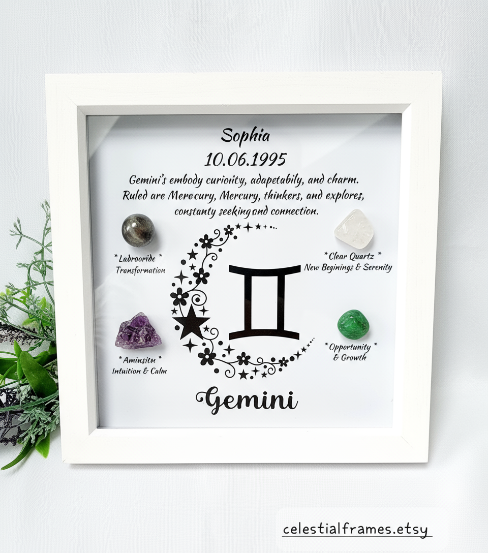 Gemini Zodiac Frame