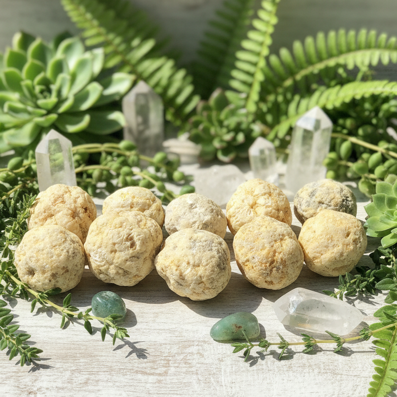 Break Your Own Moroccan Quartz Geode: Crystal Discovery Kit (10 Piece Set, 3-8cm )