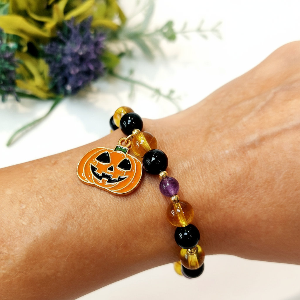 Halloween Bracelet - Close-up Detail