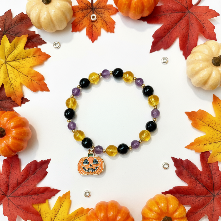 Halloween Bracelet - Flat Lay