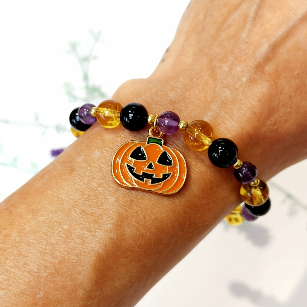 Halloween Bracelet - Macro Detail