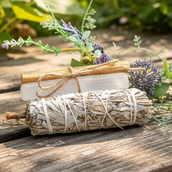 Outdoor garden scene
