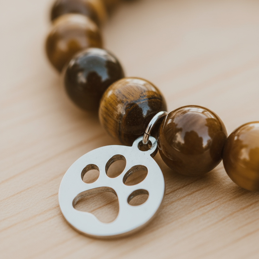 Pet Lover Bracelet Detail Close-Up