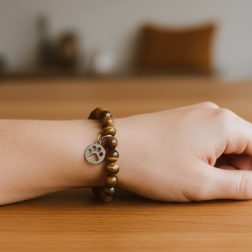 Pet Lover Bracelet On Wrist