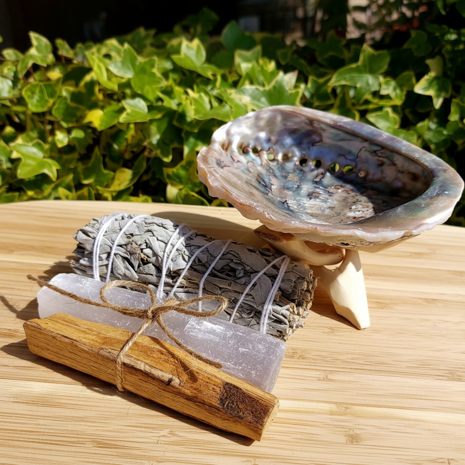 Rustic Wood Surface Display