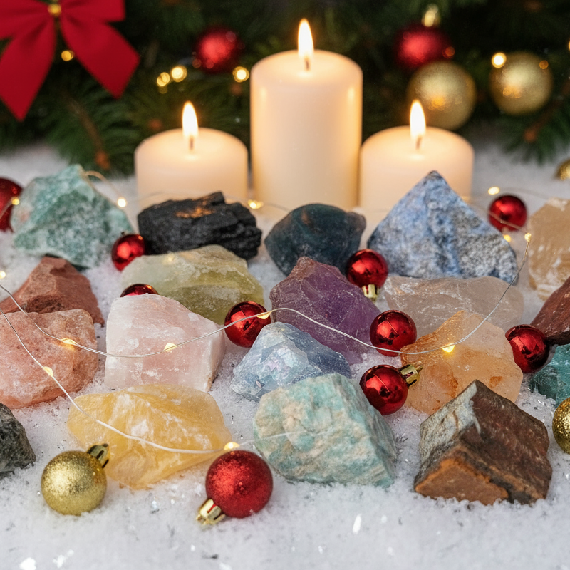 Snowy Crystal Display