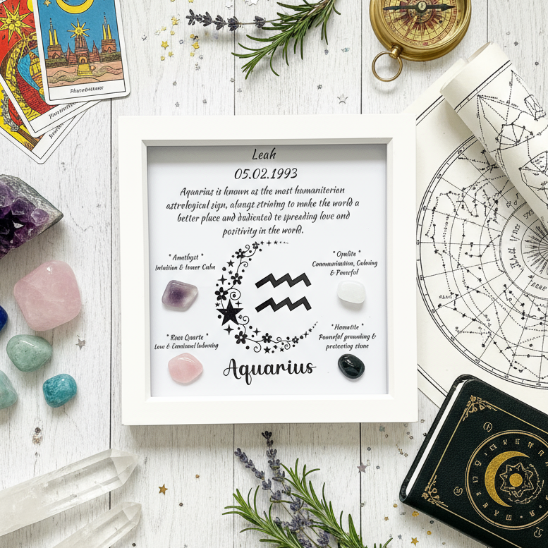 Aquarius Frame - Flat Lay