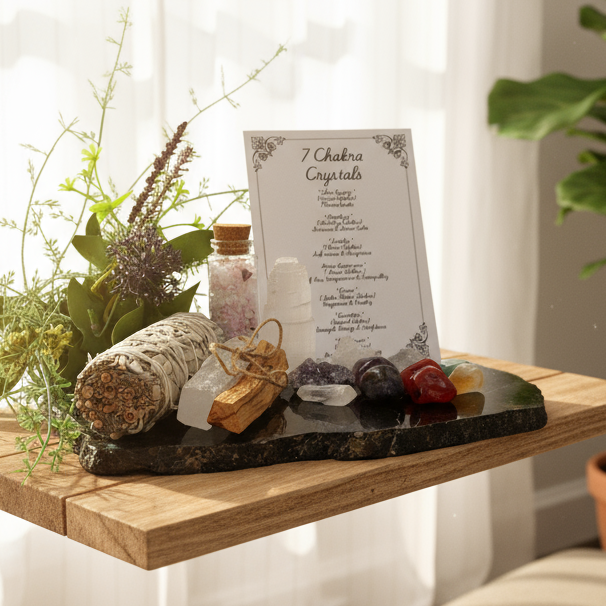 Cozy meditation corner