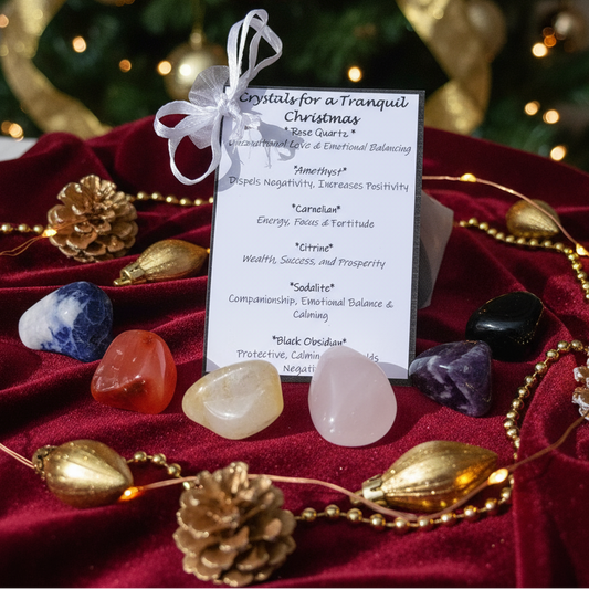 Elegant Christmas Crystal Gift Presentation